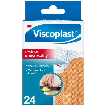 VISCOPLAST uniwersalny 24szt