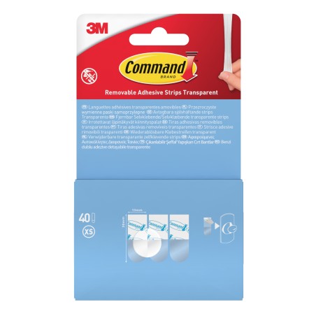 COMMAND CLR PASKI 40 szt 17020 MINI